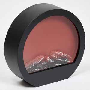 Светодиодный камин Эльблэк 33*34 см, на батарейках Koopman фото 7