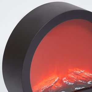 Светодиодный камин Эльблэк 33*34 см, на батарейках Koopman фото 6