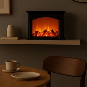 Светодиодный камин Фредегаст 33*24 см, на батарейках Koopman фото 7