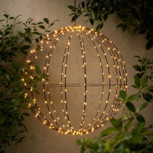 Светодиодный шар Антарес 50 см, 320 экстра теплых белых LED ламп, IP44