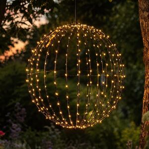 Светящийся шар Антарес 60 см, 400 экстра теплых белых LED ламп, таймер, IP44