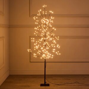 Светодиодное дерево Мэйдж 120 см, 240 теплых белых BIG LED ламп, таймер, IP44