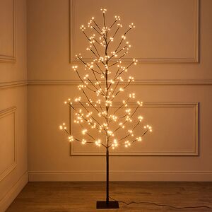 Светодиодное дерево Мэйдж 150 см, 360 теплых белых BIG LED ламп, таймер, IP44