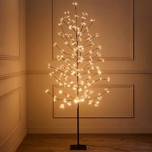 Светодиодное дерево Мэйдж 180 см, 480 теплых белых BIG LED ламп, таймер, IP44