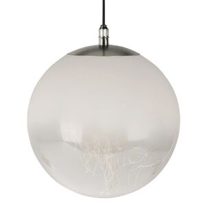 Подвесной светильник-шар Frosted Justine 35 см, 300 теплых белых микро LED ламп, IP44