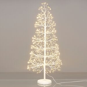 Светодиодная елка Lumivia 100 см белая, 600 теплых белых LED ламп, IP44