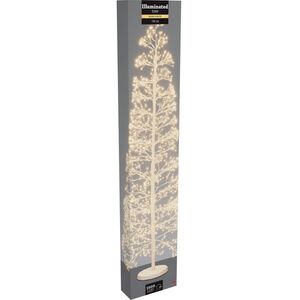 Светодиодная елка Lumivia 150 см белая, 1600 теплых белых LED ламп, IP44 Koopman (Купман) фото 2