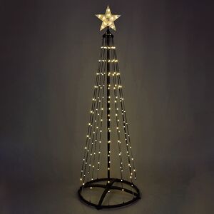 Светодиодная елка Radianta 150 см, 154 теплых белых LED ламп, пульт управления, контроллер, IP44