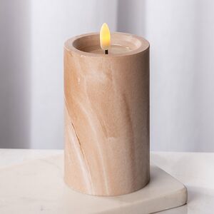 Светодиодная свеча с имитацией пламени Белпер 12.5 см, на батарейках, таймер (Koopman, Нидерланды). Артикул: AX5435920