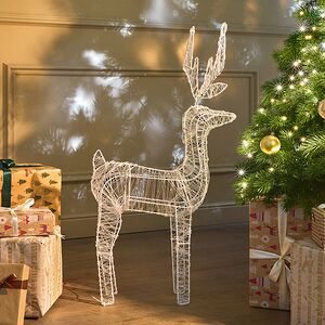 Светящийся Олень Альберт 80 см, 80 теплых белых микро LED ламп, IP44 Koopman фото 6