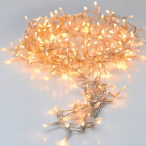 Светодиодная гирлянда Koopman Comfort Steady 54 м, 720 теплых белых LED ламп, прозрачный ПВХ, контроллер, таймер, IP44