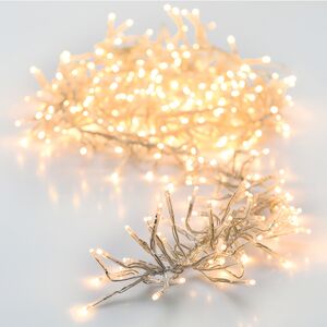 Светодиодная гирлянда Koopman Кластер 5.5м, 768 теплых белых LED ламп, прозрачный ПВХ, контроллер, IP44 (Koopman, Голландия). Артикул: AX8502630