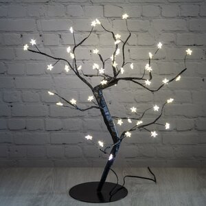 Светодиодное дерево Звездное 45 см, 48 теплых белых LED ламп Koopman фото 1