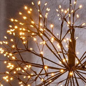 Подвесной светильник Одуванчик 45 см, 464 экстра теплых белых LED ламп, IP44 Koopman фото 2