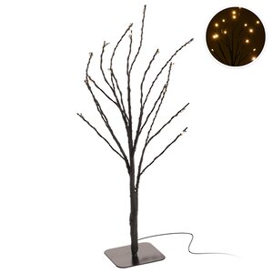 Светящееся дерево Сказочная Липа 30 см, 15 теплых белых мини LED ламп, на батарейках Koopman фото 2
