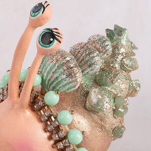 Статуэтка Краб Шарлотта де Монпелье - Коралловые Страсти 15 см зеленая Goodwill фото 2