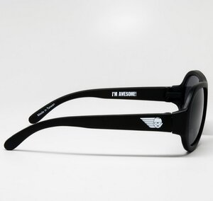 Детские солнцезащитные очки Babiators Original Aviator. Спецназ, 0-2 лет, черный Babiators фото 7