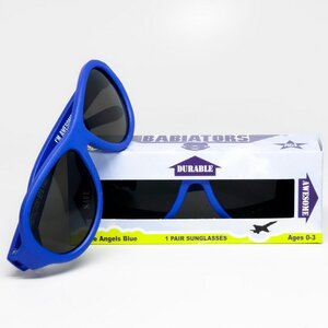Детские солнцезащитные очки Babiators Original Aviator. Ангел, 0-2 лет, синий Babiators фото 6