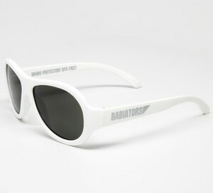 Детские солнцезащитные очки Babiators Original Aviator. Шалун, 0-2 лет, белый Babiators фото 4