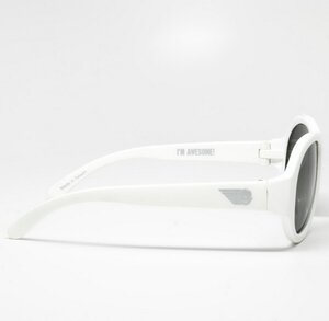 Детские солнцезащитные очки Babiators Original Aviator. Шалун, 3-5 лет, белый Babiators фото 6
