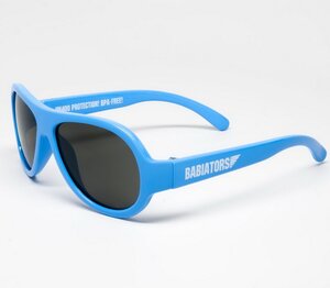 Детские солнцезащитные очки Babiators Original Aviator. Пляж, 0-2 лет, голубой Babiators фото 5