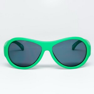 Детские солнцезащитные очки Babiators Original Aviator. Время летит, 0-2 лет, зеленый Babiators фото 4