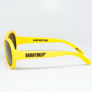 Детские солнцезащитные очки "Babiators Original Aviator. Привет", 0-2 лет, желтый Babiators фото 6