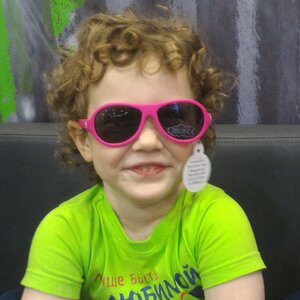 Детские солнцезащитные очки Babiators Original Aviator. Поп-звезда, 3-5 лет, розовый Babiators фото 8