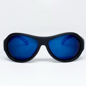 Детские солнцезащитные очки Babiators Polarized. Спецназ, 0-2 лет, черный, чехол Babiators фото 5