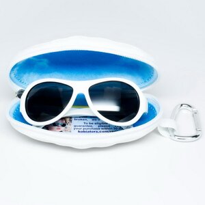 Детские солнцезащитные очки Babiators Polarized. Вечеринка, 0-2 лет, чехол Babiators фото 9