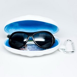 Детские солнцезащитные очки Babiators Polarized. Вне зоны видимости, 3-5 лет, чехол Babiators фото 8