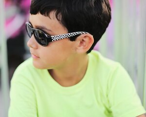 Детские солнцезащитные очки Babiators Polarized. Вне зоны видимости, 3-5 лет, чехол Babiators фото 2
