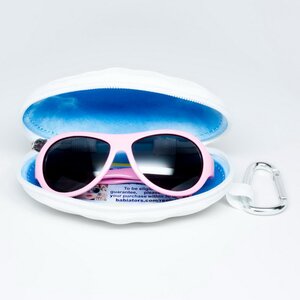 Детские солнцезащитные очки Babiators Polarized. Радуга, 0-2 лет, чехол Babiators фото 2