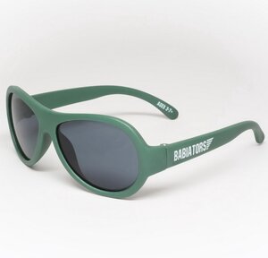 Детские солнцезащитные очки Babiators Original Aviator. Морпех, 0-2 лет, зеленый Babiators фото 4