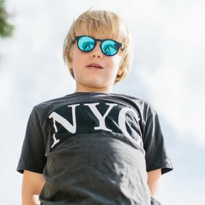 Детские солнцезащитные очки Babiators Polarized Keyhole Агент, 0-2 лет, черные Babiators фото 2