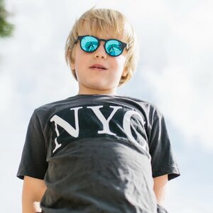 Детские солнцезащитные очки Babiators Polarized Keyhole Агент, 3-5 лет, черные Babiators фото 2