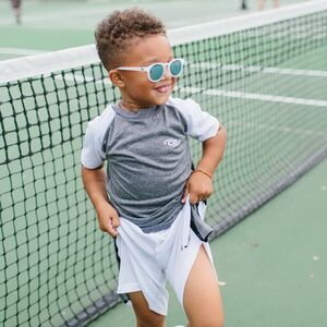 Детские солнцезащитные очки Babiators Polarized Keyhole Джетсеттер, 0-2 лет, полупрозрачные Babiators (Бэбиаторс) фото 2