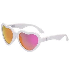 Детские солнцезащитные очки Babiators Polarized Hearts Влюбляшка, 3-5 лет, белые Babiators фото 1