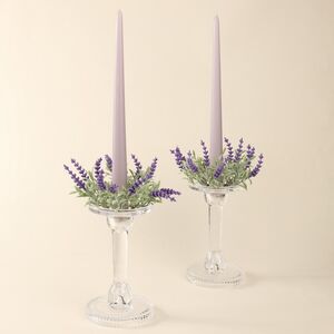 Венок для свечи Лаванда Валенсоль 12 см Swerox фото 2