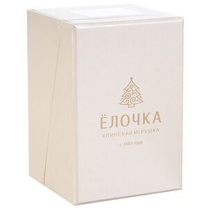 Стеклянная елочная игрушка Яйцо Глазурь 8 см Фабрика Елочка фото 3