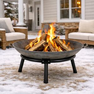 Костровая чаша с ручками Charcoal 60 см Koopman фото 5