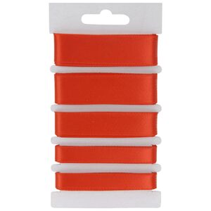 Набор декоративных лент Красная Классика 5 шт, сатин (Koopman, Нидерланды). Артикул: CAA699950