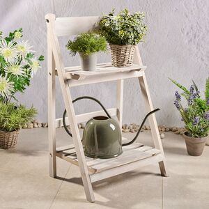 Деревянная этажерка Де Вирель 66*41 см бежевая