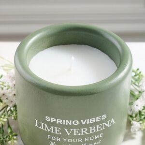 Ароматическая свеча в стакане Relaxation - Лайм и Вербена 8 см Koopman фото 2