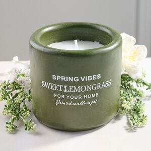 Ароматическая свеча в стакане Relaxation - Лемонграсс 8 см Koopman (Купман) фото 5