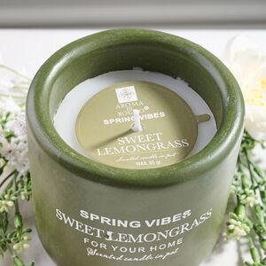 Ароматическая свеча в стакане Relaxation - Лемонграсс 8 см Koopman (Купман) фото 4