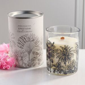 Ароматическая свеча в стакане Jungle Safari 10 см