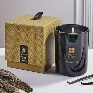 Ароматическая свеча в стакане Aroma di Rogito - Vanilla Sandalwood 10*8 см