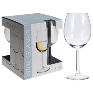 Набор бокалов для белого вина Кристалл 20 см, 4 шт, 430 мл Koopman фото 2