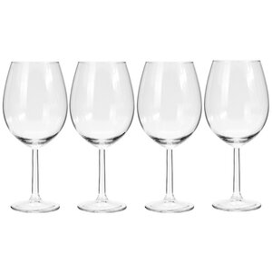 Набор бокалов для красного вина Кристалл 21 см, 4 шт, 580 мл Koopman фото 4